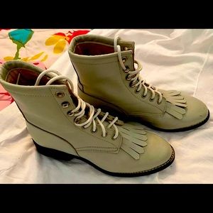 Justin kilt tan girls boots